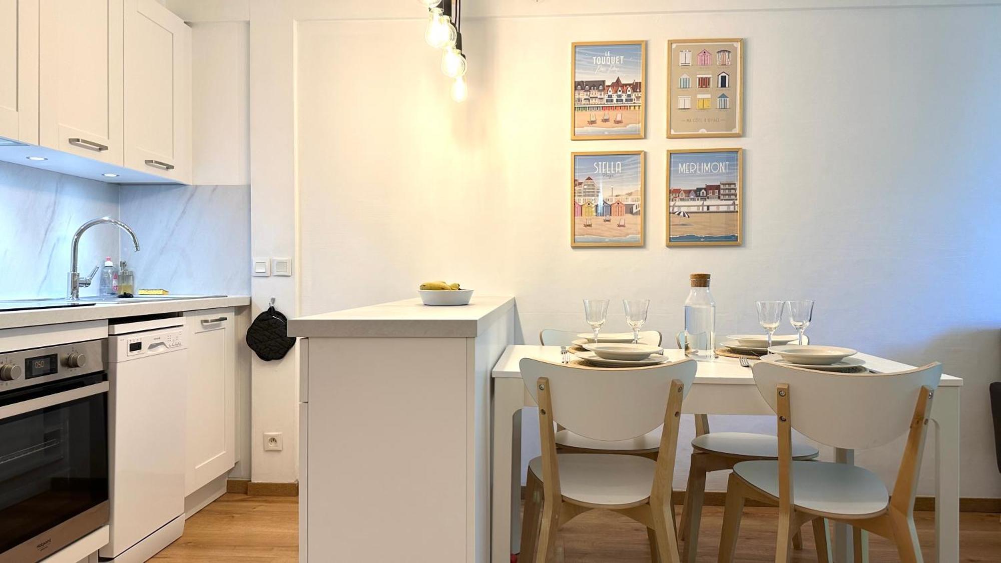 Appt 4 Pers-2 Chb-2 Sdb-Piscine-Linge Inclus-Literies Faites A L'Arrivee Inclus-Parking Apartment Le Touquet Exterior photo